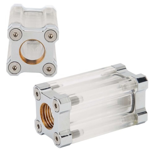 (Silver)Internal G1/4 Water Cooling System Filter 40 Mesh Single Sided Filter - Afbeelding 12 van 12