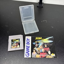 Star Trek: The Next Generation Nintendo Gameboy Cartridge & Instructions Tested