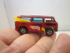 HOT WHEELS REDLINE BEACH BOMB* RED COLOR & WHITE INTERIOR ! DECAL SHEET * NICE