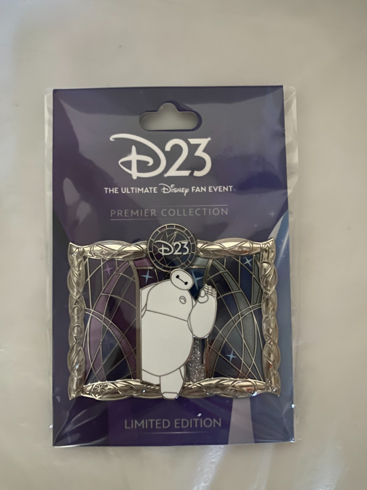 2026 D23 Ultimate Disney Fan Event Premier Collection Baymax Pin LE1000 *J*