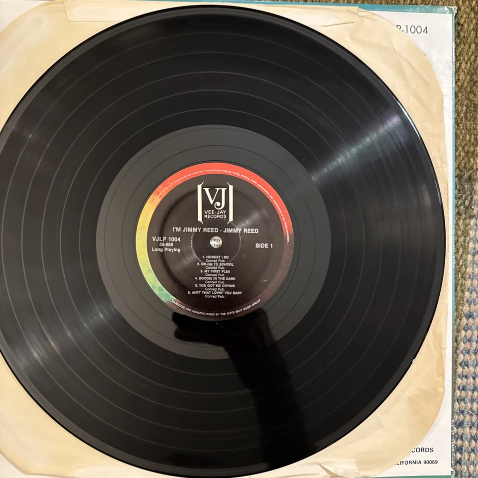 Jimmy Reed, I’m Jimmy Reed, Repress, Mono 1964 - US Vee Jay Records VG+/G+ Foto 3 de 4