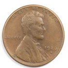 1926-S Fine/Very Fine  (F/VF) Lincoln Wheat Penny Cent - San Francisco Mint
