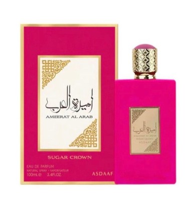 Ameerat Al Arab Sugar Crown Eau De Parfum Asdaaf Lattafa 3.4 Oz/100ML NEW IN BOX