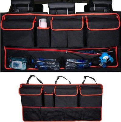 Mandark Car Trunk Organizer, Super Capacity Vehicle Hanging Backseat Cargo Stora
