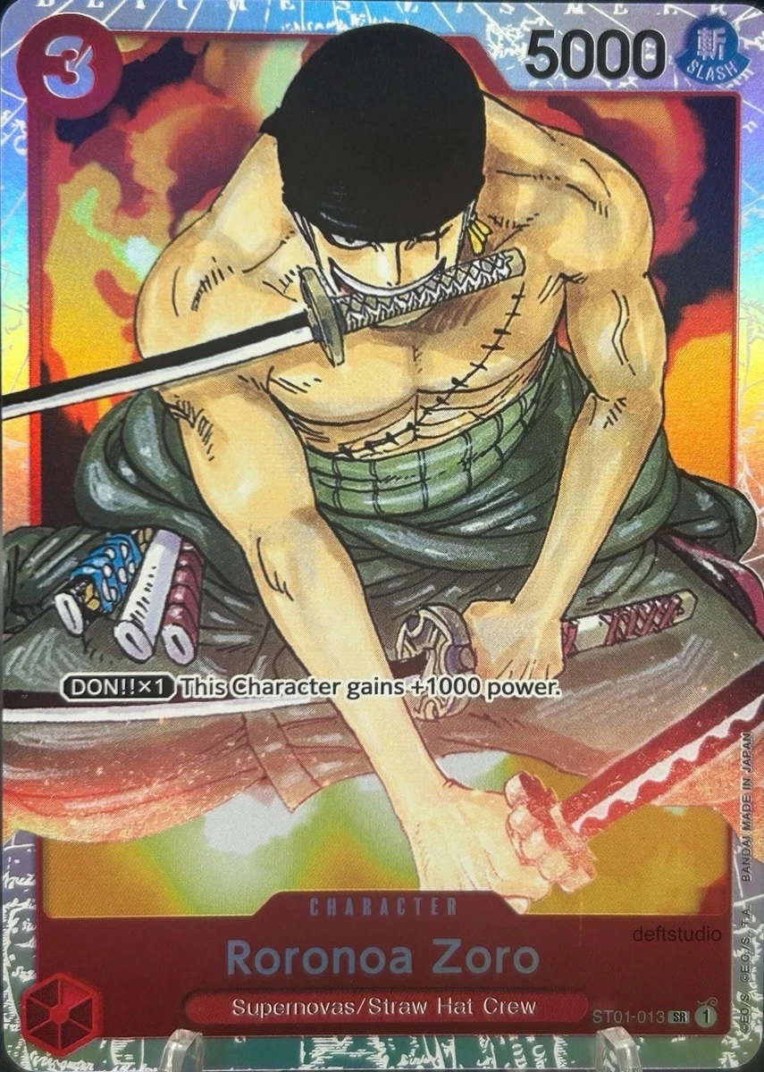 Roronoa Zoro ST01-013 Starter Deck 1: Straw Hat Crew for sale | eBay