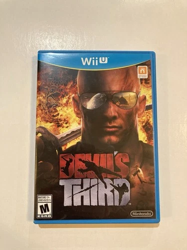 Devil's Third Nintendo Wii U Exclusive VERY RARE Game CIB COMPLETE Excellent