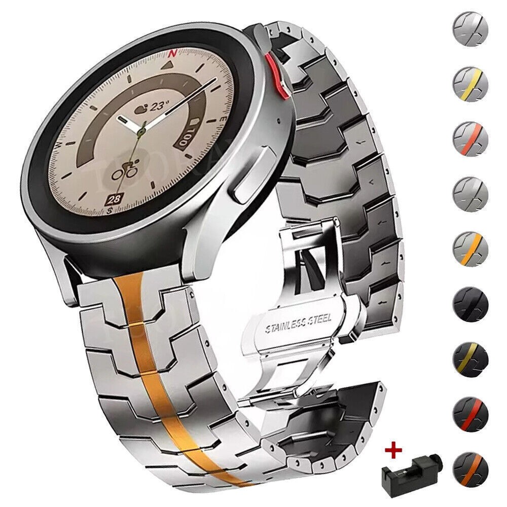 For Amazfit BIP GTR 2e GTS 2e Stratos Stainless Steel