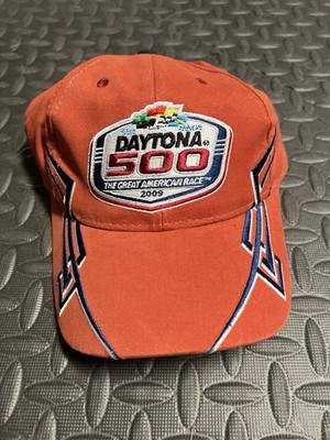 Daytona 500 NASCAR 2009 Chase Authentics Adjustable Hat Cap Red NWOT Embroidered