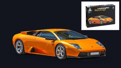 Modellauto Model Kit Bausatz Italeri LAMBORGHINI MURCIELAGO 1:24 Modellbau