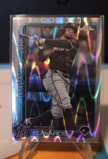 2025 Topps Chrome - Xavier Edwards #115 RayWave Refractor