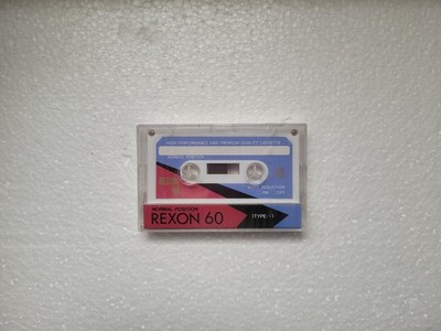 Vintage Audio Cassette REXON 60 * Rare From Japan 1980's *