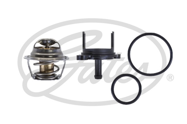 Gates Thermostat KüHlmittel TH62950G1 Mit GehäUse FüR Ford Fiesta 7 HJ HF Van 6-image