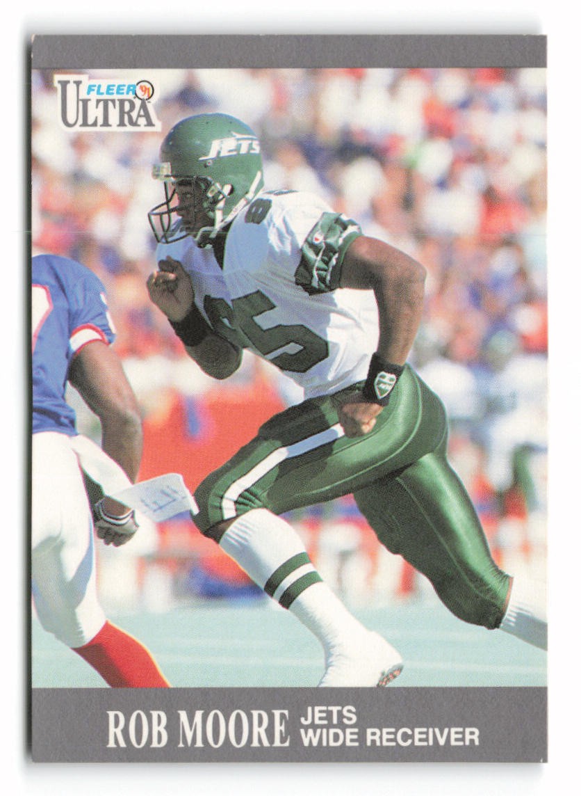 1991 Ultra Rob Moore #104 New York Jets