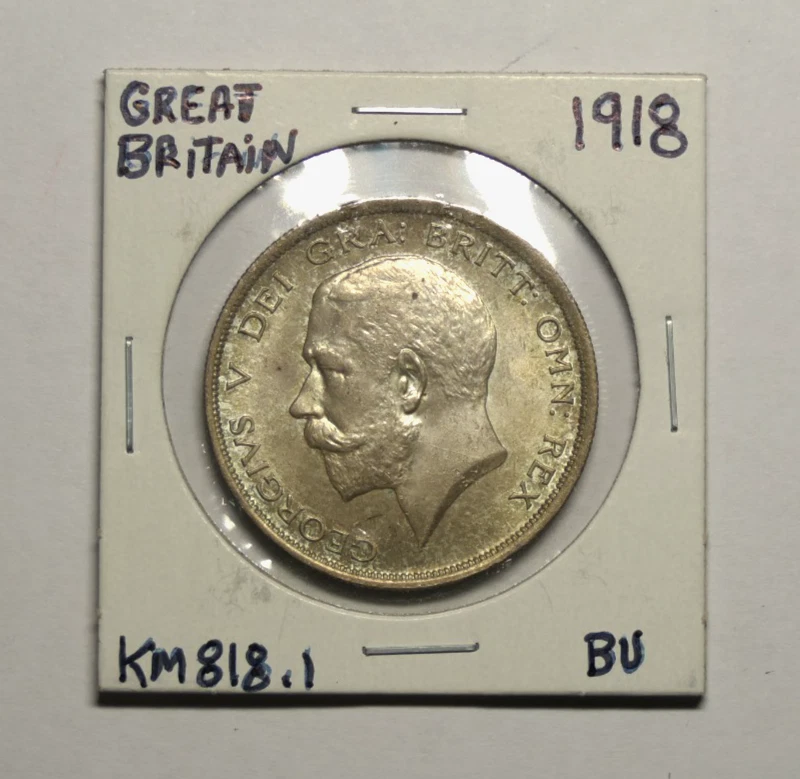 1918 Year UK Half Crown Coins for sale | eBay