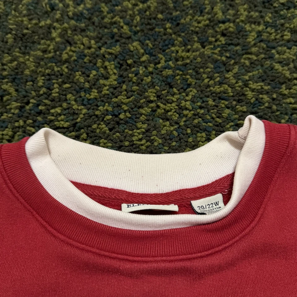 Винтажный вышитый кот Рождество Crewneck графический пуловер женщин размер 20/22 - Изображение 3 из 4