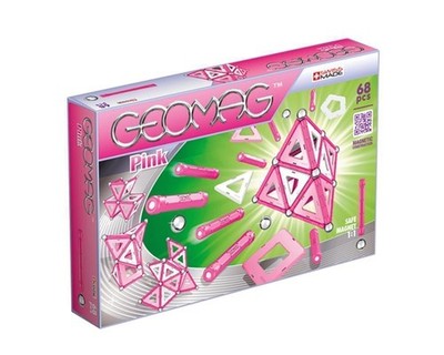 Geomag CLASSIC PINK , Magnetkonstruktionen und Lernspiele, Konstruk Magnetspiel