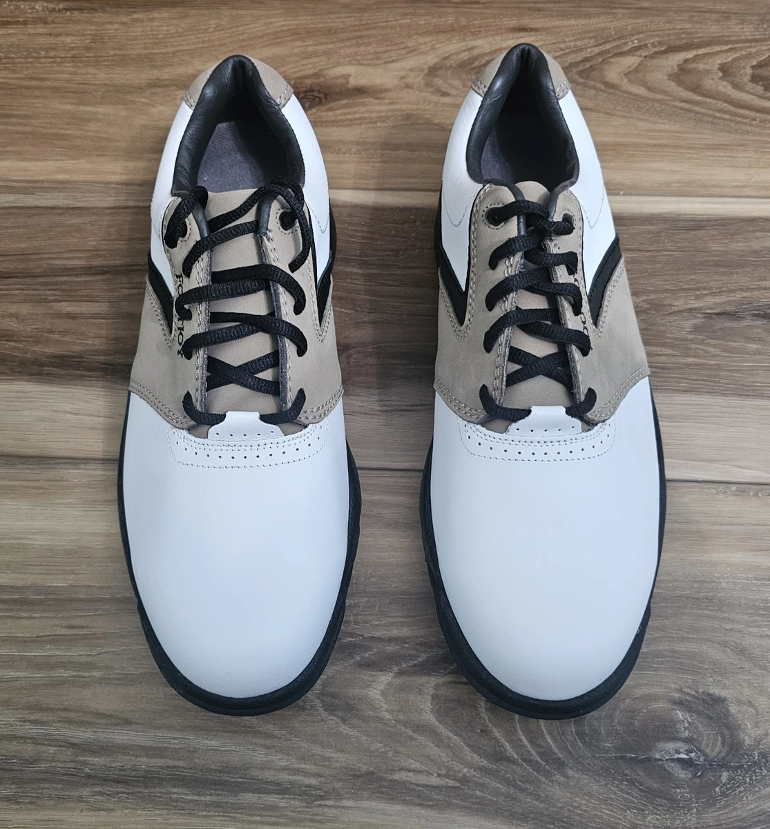Footjoy FJ Club  Men’s 11W Spikeless Golf Shoes Navy Suede 79005 Casual Outdoor FootJoy Suede Golf Shoes for Men for sale | eBay main image 3