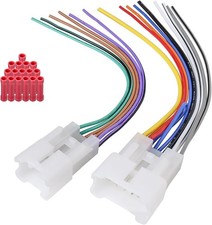 Radio Wiring Harness Adapter Kit 10-6Pin Stereo Plugs for Toyota Car Stereo Wi
