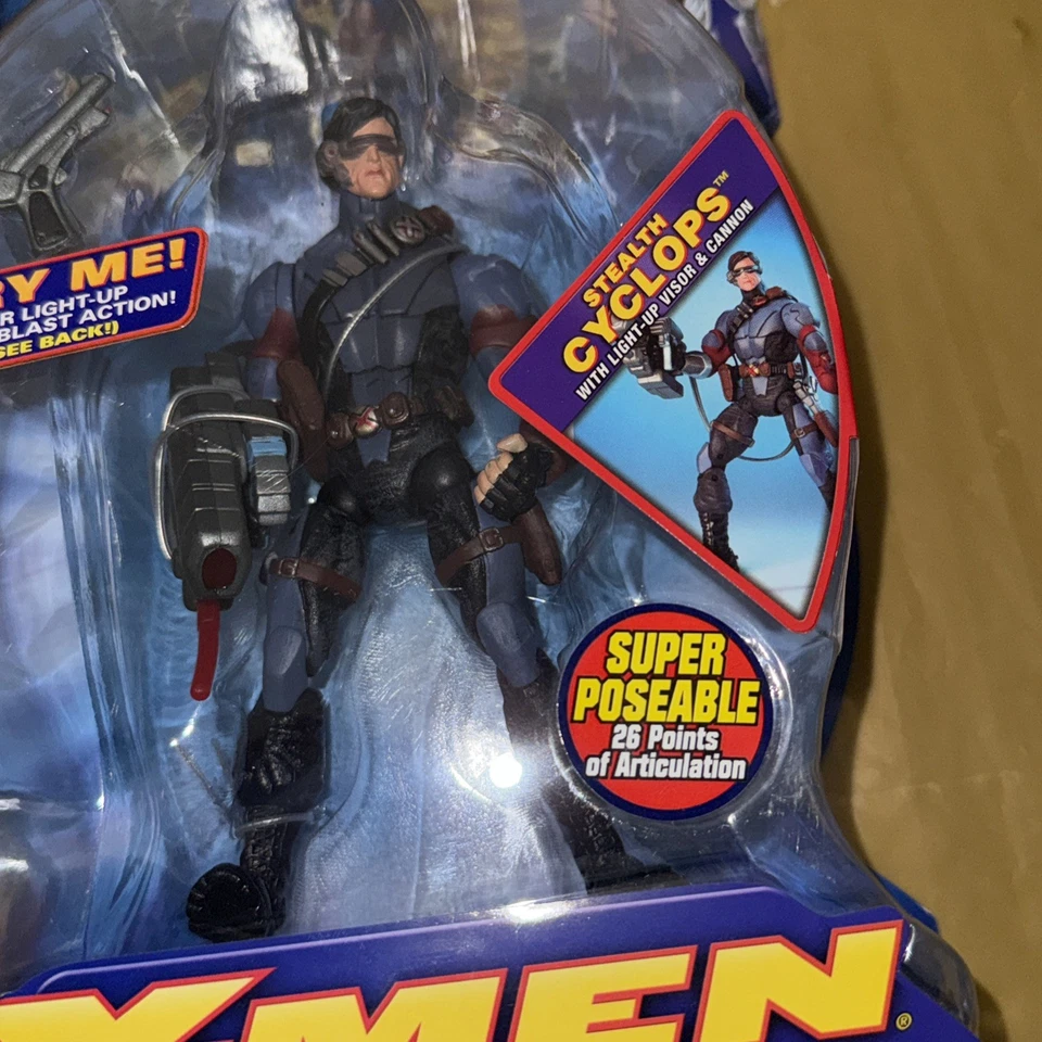 Bb132- Marvel Legends X-Men Stealth Cyclops Figure ToyBiz (2006) - Image 2 of 4