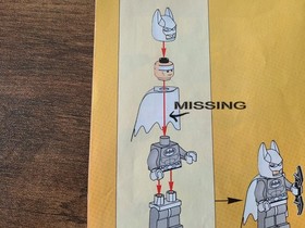 Lego Batman vs Mr. Freeze (76000) 99% Complete (missing one piece) with Manual