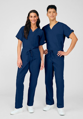 2 PK ScrubZone Unisex Cargo Pants, Navy, Medium, 85221, NWT, Less than $5 a pair