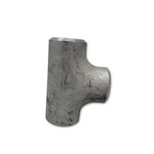 1-1/2" Stainless Steel Equal Tee Fitting, 316/316L, Schedule 80S, Buttweld A403