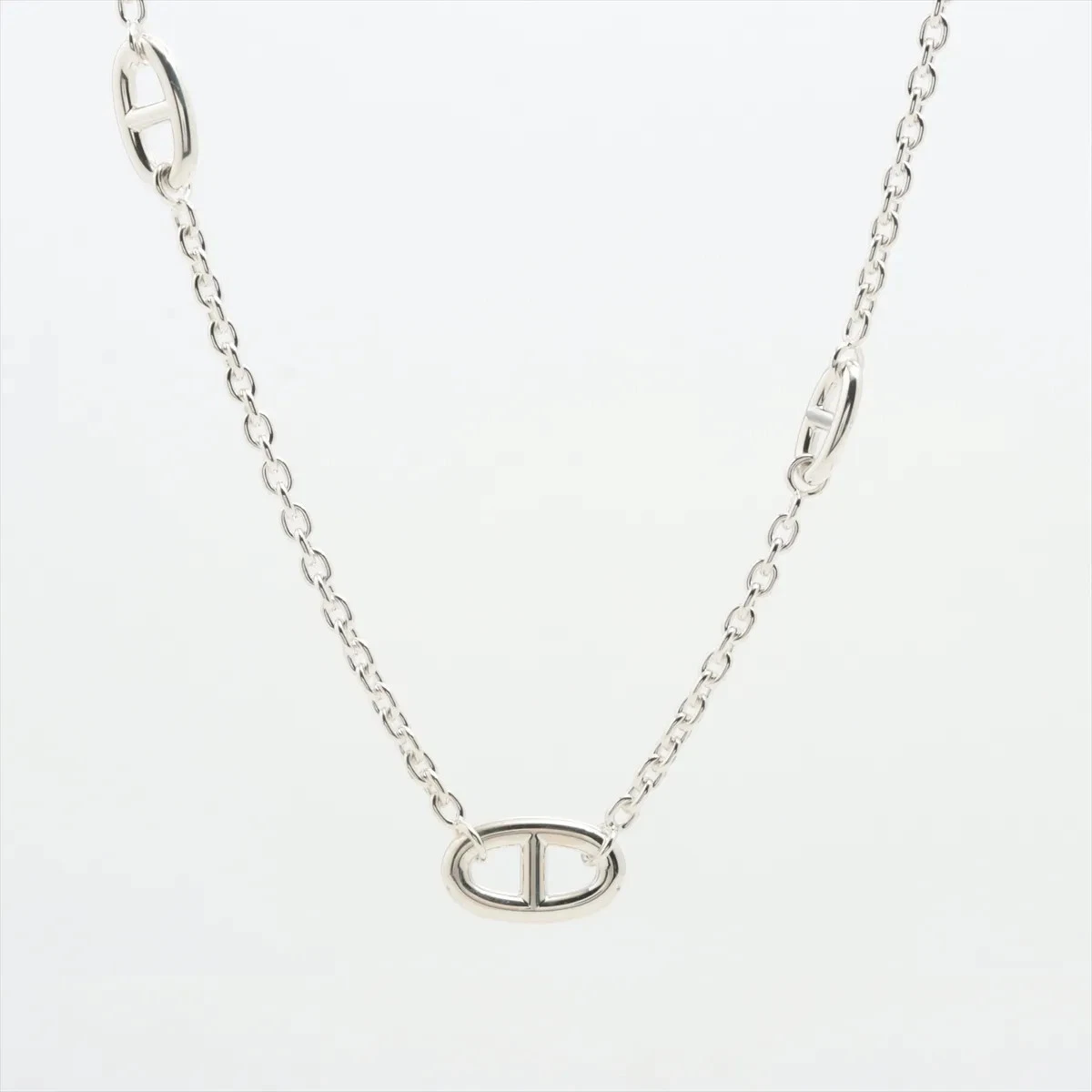 Collana Hermès Chaîne d'Ancre Farandole in argento 925 71 3 g