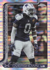 2025 Topps Chrome - DeMarvion Overshown, #78, Pulsar Refractor