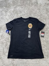 Cleveland Cavaliers Shirt Womens Large Black NBA Basketball Nike Dri-FIT Tee