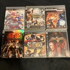 6 PS3 Fighting Games CIB - Tekken Street Fighter Mortal Kombat Soul Calibur etc