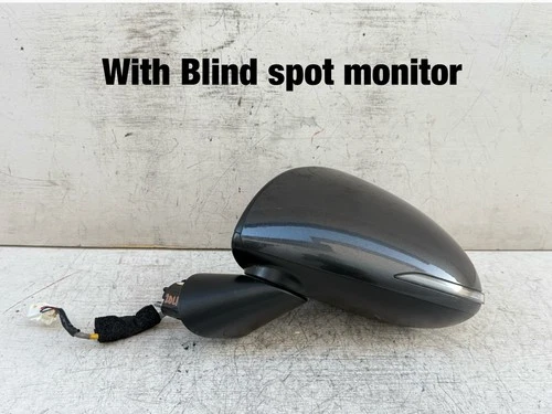 20 21 22 HYUNDAI SONATA DRIVER LEFT DOOR MIRROR GREY GRAY W/BLIND SPOT OEM