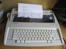 Brother GX-6750 Daisywheel Correctronic Electronic Typewriter TESTED WORKS  thumbnail