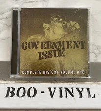 Government Issue - Complete History Volume One hardcore / punk cd Ex / Ex con 