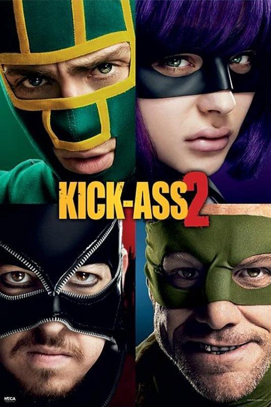 Kick Ass 2 : Cast - Maxi Poster 61 x 91.5 cm new and sealed