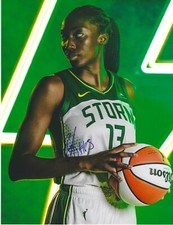 EZI MAGBEGOR Signed 8.5 x 11 Photo Signed REPRINT Basketball WNBA Seattle Storm
