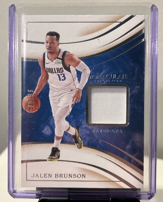 22-23 Impeccable Jalen Brunson 21/99（2019-20 Panini Immaculate 