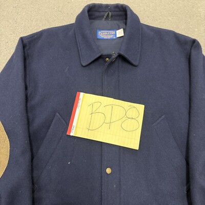 Pendleton ウエスタンスタイル ジャケット ネイビー Pendleton Denim Jacket Mens Large Blue High Grade Western Wear