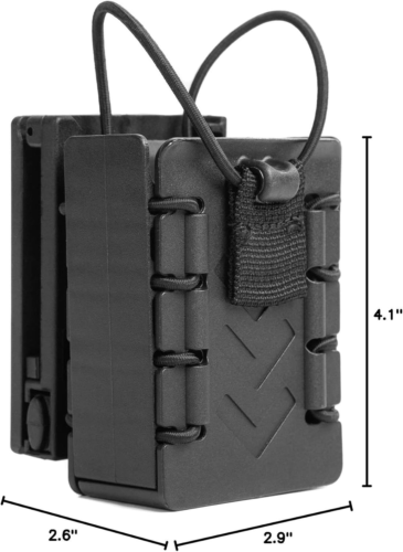 Litensh Radio Holder Walkie Talkie Pouch Molle Radio Bag Radio Holster