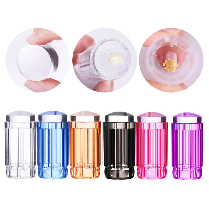 DIY Jelly Silicone Nail Art Stamping Plate Stamper Scraper Manicure Decoration - Image 2 of 4