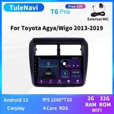 For Toyota Wigo Agya 2013-2019 Android Car Radio CarPlay Multimedia GPS Screen