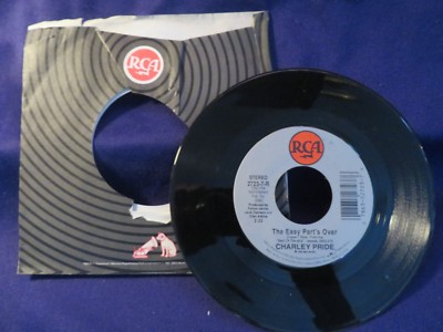 #ad #ad CHARLEY PRIDE The Right Way To Do Wrong Easy Parts Over 45 RPM RCA RECORDS $11.97