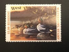 ICOLLECTZONE US 1994 #15 West Virginia Resident Duck Stamp VF NH 
