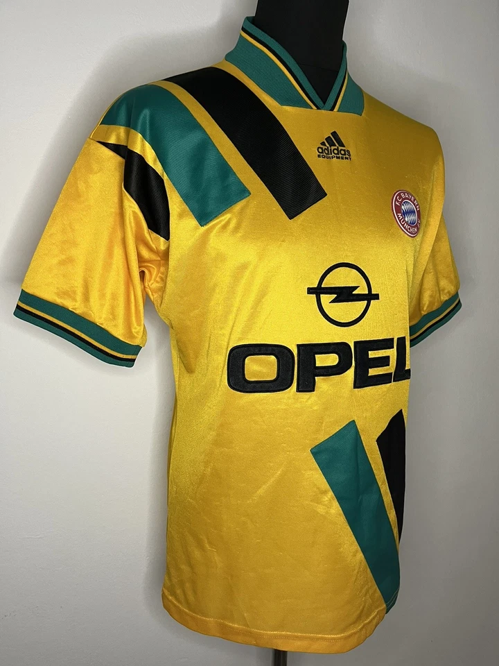 FC Bayern München Trikot/ 1994/95/ M/ gelb/ „OPEL“ - Bild 3 von 4