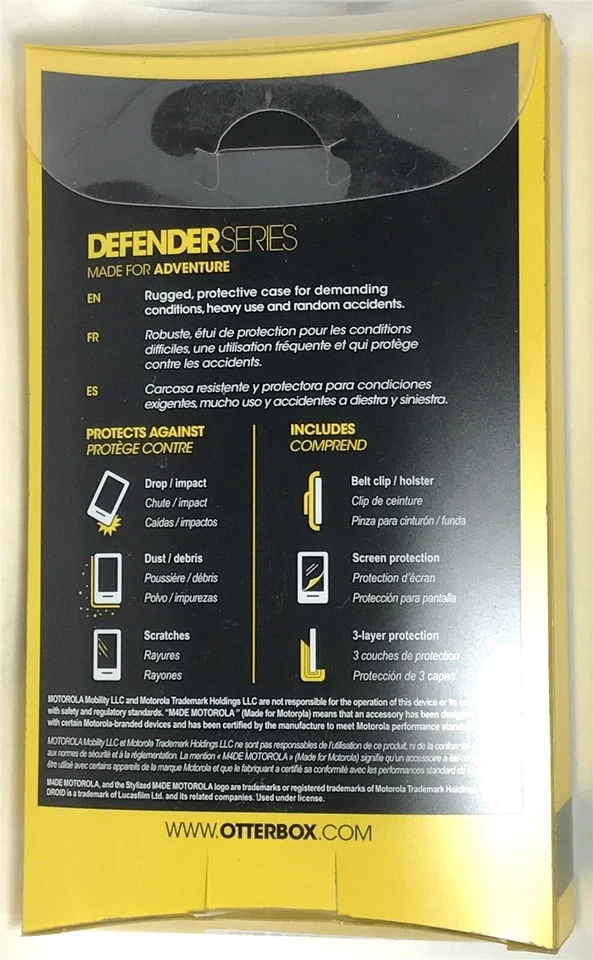 OtterBox 77-31851 Defender Case For Motorola Droid Maxx, Gray - Image 2 of 4