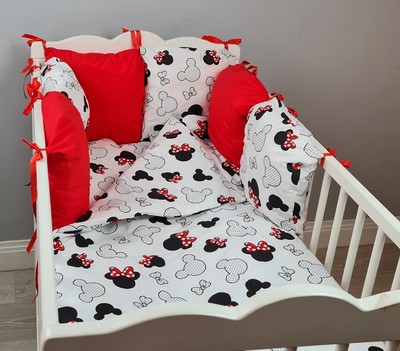 red cot bedding