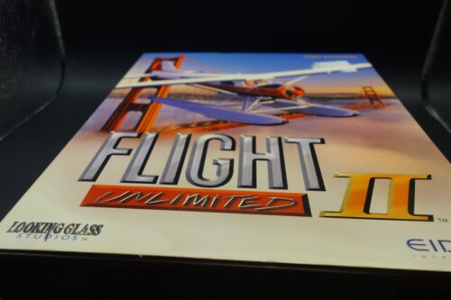 FLIGHT 2 II UNLIMITED PC BIG BOX SPIEL 1997 LOOKING GLASS STUDIOS EIDOS