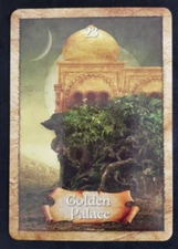 The Enchanted Map Oracle Card #23 Golden Palace Card