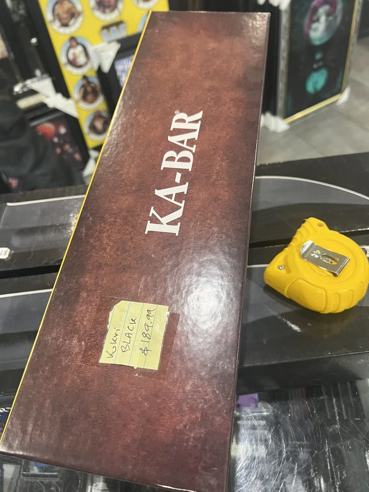 Cuchillo Ka-Bar 1280 Combat Kukri 13 1/2" Total 8 5/8" 1095 Acero Alto Carbono Foto 2 de 4