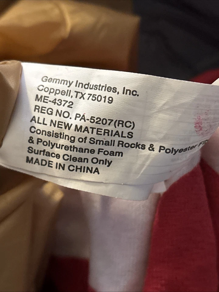 Repuesto inflable Gemmy Airblown Pin Cola On The Burkey de 4 pies (solo burro) Foto 4 de 4