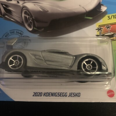 Hot Wheels 2020 HW Exotics KOENIGSEGG JESKO 1:64 Scale Silver Car